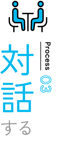 対話する